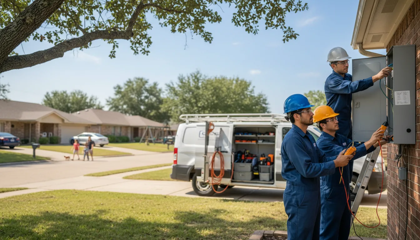 Certified electrician providing emergency electrical services in Aurora, SD